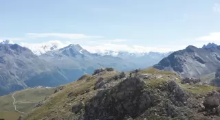 Themenbild Trais Fluors - Mountainbike-Tour in St. Moritz