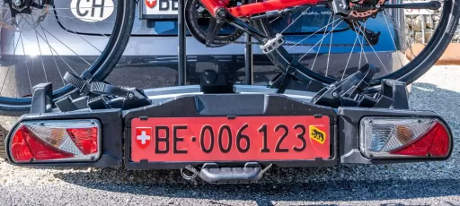 Bild Kontrollschild für Biketräger