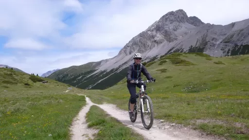 Mountainbike TourScuol - Pass da Costainas Tour-Bild Scuol - Pass da Costainas