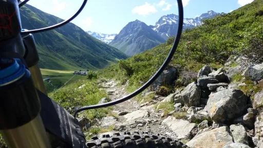 Mountainbike TourRinerhorn - Sertig-Dörfli Tour-Bild Rinerhorn - Sertig-Dörfli