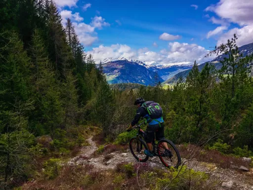 Tour-Bild Lantsch/Lenz - Alvaschein Trailtour