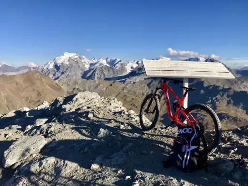 Mountainbike TourPiz Umbrail Tour-Bild Piz Umbrail