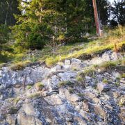 Trail vor der Letzten Strassenquerung
