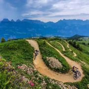 Bild Bikerberg Flumserberg - blau bis tiefschwarz 5 