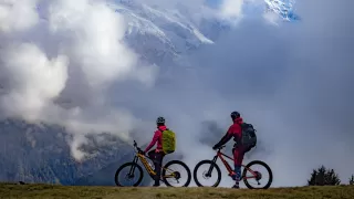 Themenbild Northface Trail Mürren